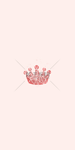 红色宝石皇冠背景图片_卡通皇冠粉色金粉墙纸背景