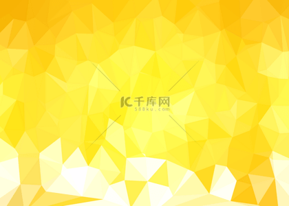 商务几何黄色立体花纹抽象背景