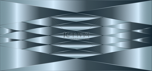 金属铬滤镜背景图片_菱形金属材料抽象风格灰色背景