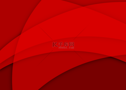 枣红色背景图片_艺术简单抽象线条曲线红色背景