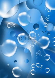 空气泡沫背景图片_水油混合渐变抽象背景混合质地艺术
