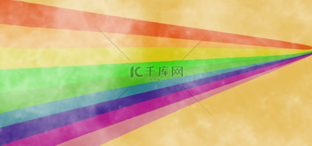抽象彩色线条彩虹背景