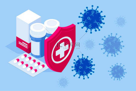 中国抗击考龙病毒的爆发。 Coronavirus Outbreak，旅行警报概念。 病毒攻击呼吸道，大流行的医疗健康风险