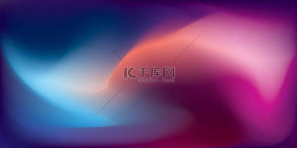 color背景图片_Abstract colorful blur background, northern lights. Color waves art wallpaper. Modern vector pattern. Fluid art