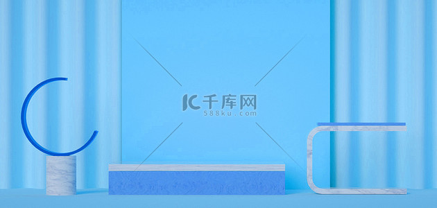 淘宝天猫C4D海报大促banner