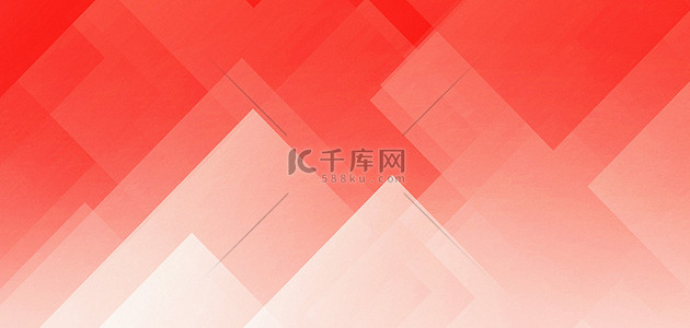 红白渐变几何红色简约海报背景