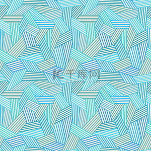 Abstarct 蓝色线性无缝模式