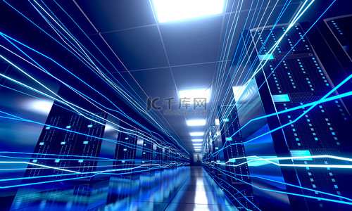 宇宙鹅卵石背景图片_3d服务器室/数据中心-存储、托管、快速Internet概念.