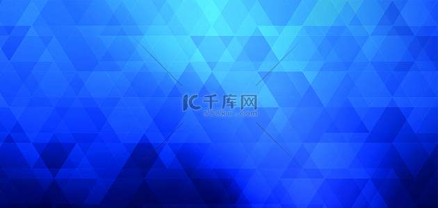 马赛克背景背景图片_商务科技几何纹理蓝色质感海报背景