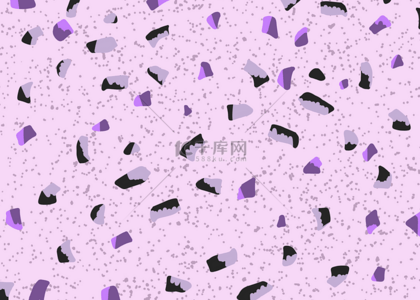泰拉佐无缝抽象图案紫色背景