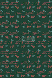 圣诞快乐铃铛背景图片_圣诞节铃铛绿色底纹 背景