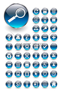 型男icon背景图片_web 图标、 按钮集