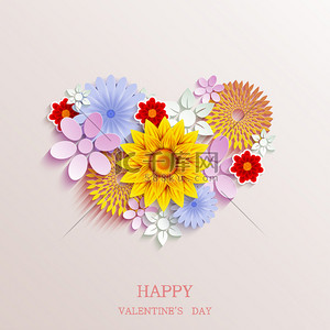 Day背景图片_Vector valentines day background