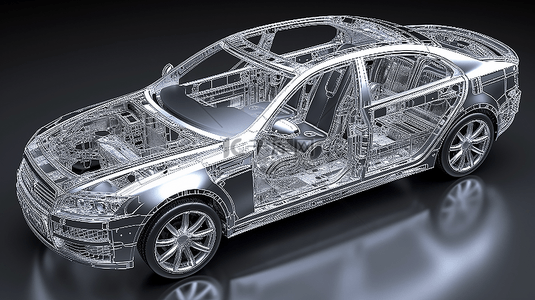 汽车汽车结构汽车结构透视车辆结构透视