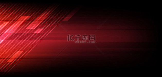 科技g背景图片_商务线条红色商务科技海报背景