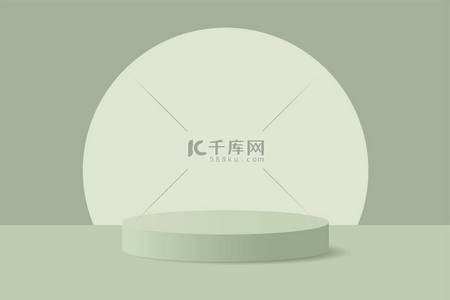 产品显示背景图片_具有3D矢量渲染抽象背景构图的最小平台和场景，用于产品显示的几何平台形状场景的三维示例。现代奖励的舞台