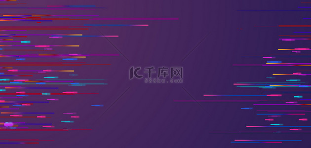 抖音风线条背景图片_抖音故障风 渐变 紫色底纹