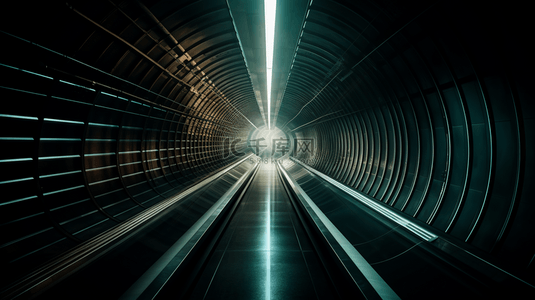 科技隧道创意光效