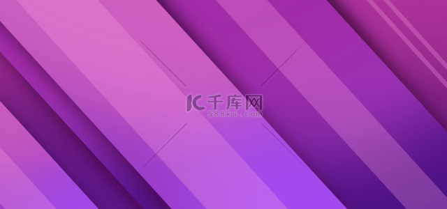 几何线条剪纸风格紫色渐变背景