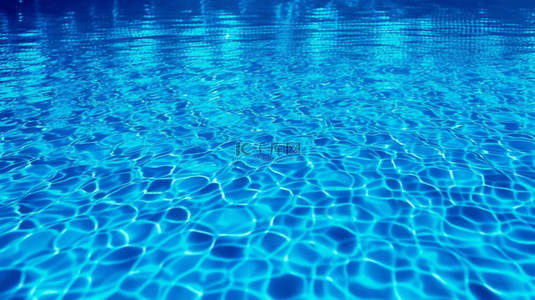 蓝色水纹背景背景图片_蓝色夏季清凉水面背景
