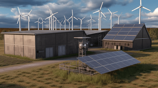 太阳能光伏板新能源清洁能源电力生产21