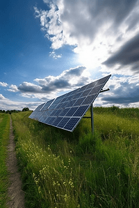 太阳能光伏板新能源清洁能源发电电力工程6