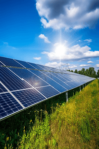 太阳能新能源发电电力装备光伏板电池板27