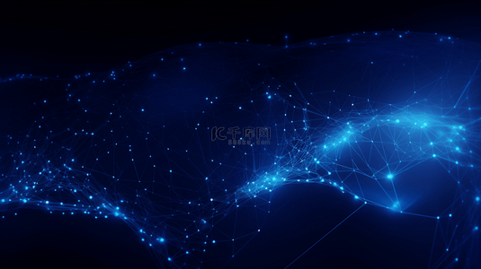 城市科技背景图片_蓝色科技背景城市光效