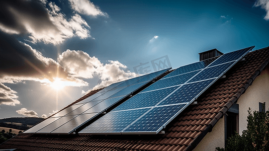 太阳能光伏板新能源清洁能源电力生产17