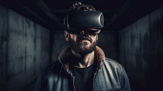 vr虚拟现实科技vr眼镜男人20