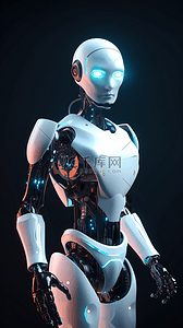 科技人工背景图片_未来科技科幻机械人工智能机器人