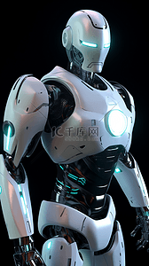 智能机器人背景图片_未来科技科幻机械人工智能机器人