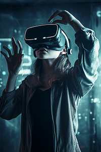 vr虚拟现实摄影照片_VR虚拟现实智能穿戴