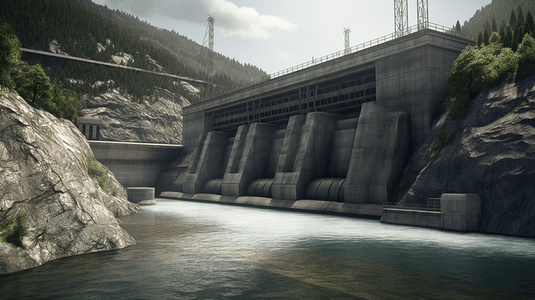 水力发电大坝