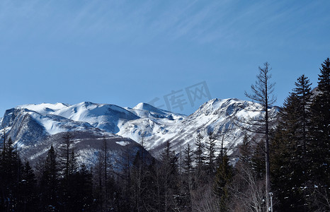 文县天池摄影照片_长白山雪山美景天池