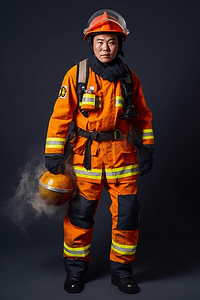 消防员人物图片