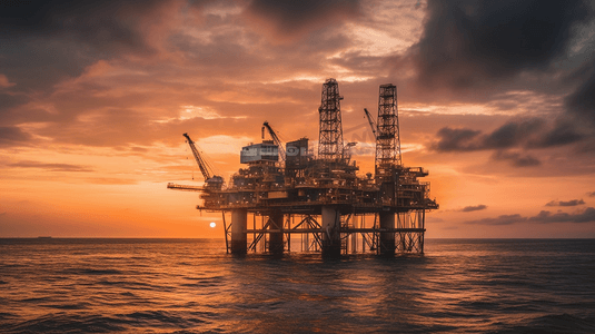 海上开采石油工程