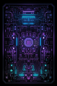 创意科技cpu背景图