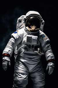 宇航员摄影照片_人像行业宇航员人物形象