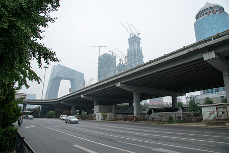 北京电视塔摄影照片_北京城市建筑
