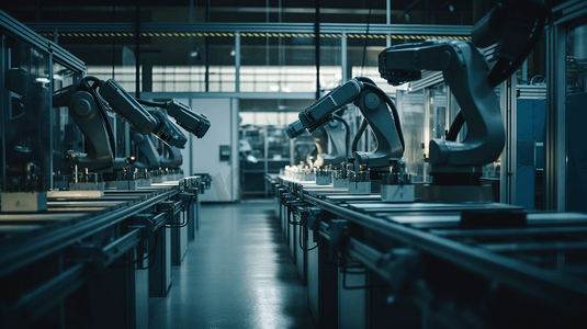 智能工业机器人机械自动化生产5