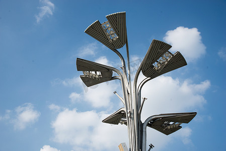 北京奥体中心路灯