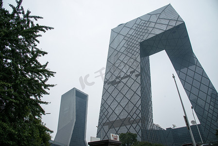 北京电视塔摄影照片_北京城市建筑