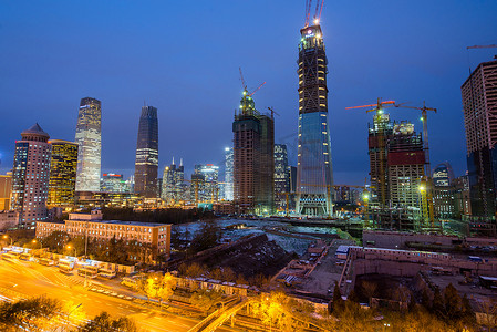 长北京摄影照片_北京城市夜景