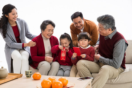 幸福家庭过新年