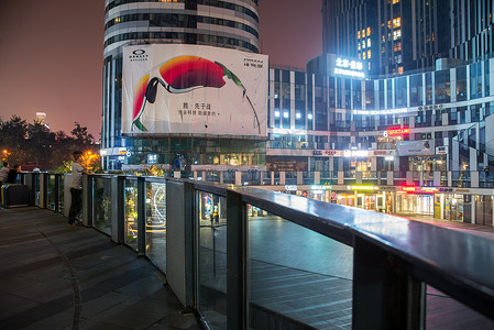 北京三里屯SOHO夜景