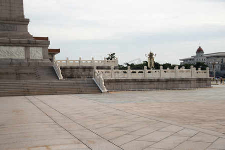 中国战争摄影照片_北京人民英雄纪念碑