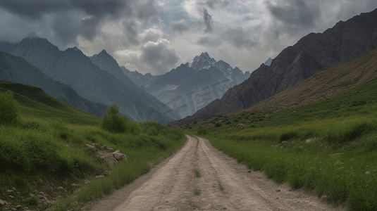 通往高山之路
