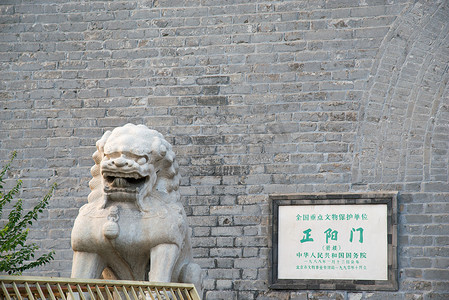 北京前门狮子雕像