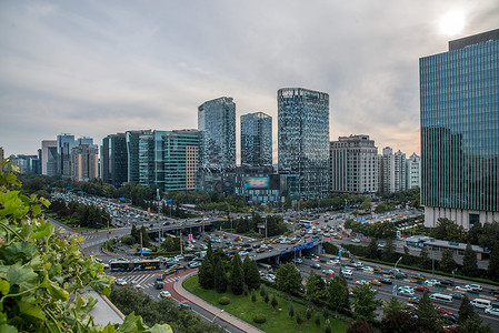 北京市东直门建筑群